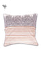20s Cotton Cushion Cover in Block Print with Piping